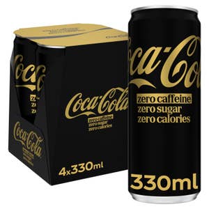 Coca-Cola Zero Sugar Zero Caffeine 4 x 0,33L