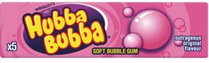 Hubba Bubba Original Smak Tyggegummi 5 stk