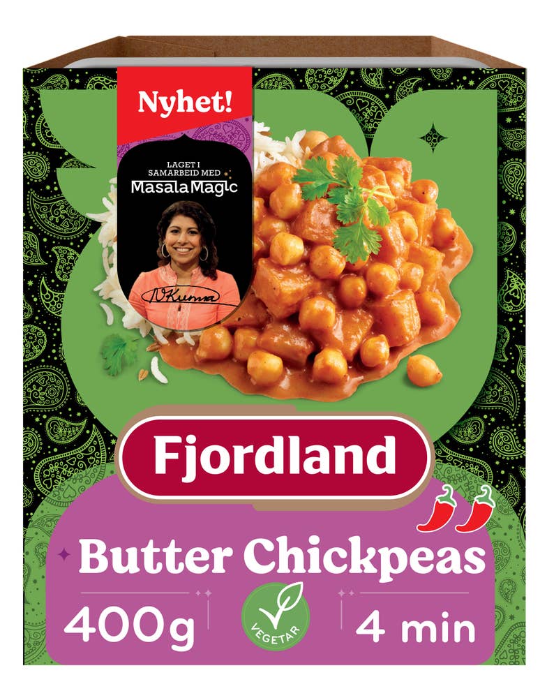 Fjordland MasalaMagic Butter Chickpeas