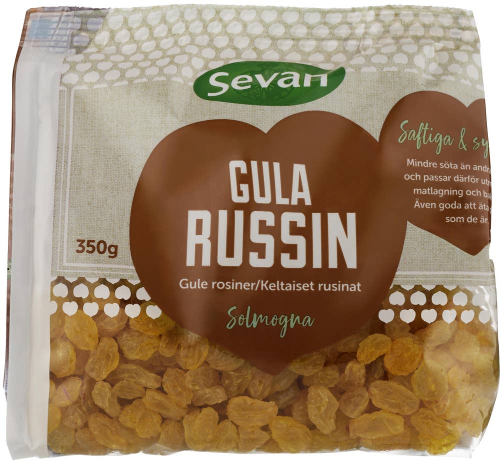 SEVAN Gule rosiner