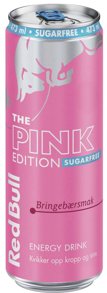 Red Bull Pink Edition sukkerfri