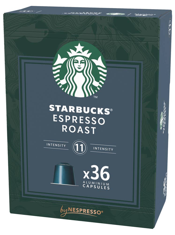 Starbucks Espresso Roast multipack 36 kapsler, intensitet 11