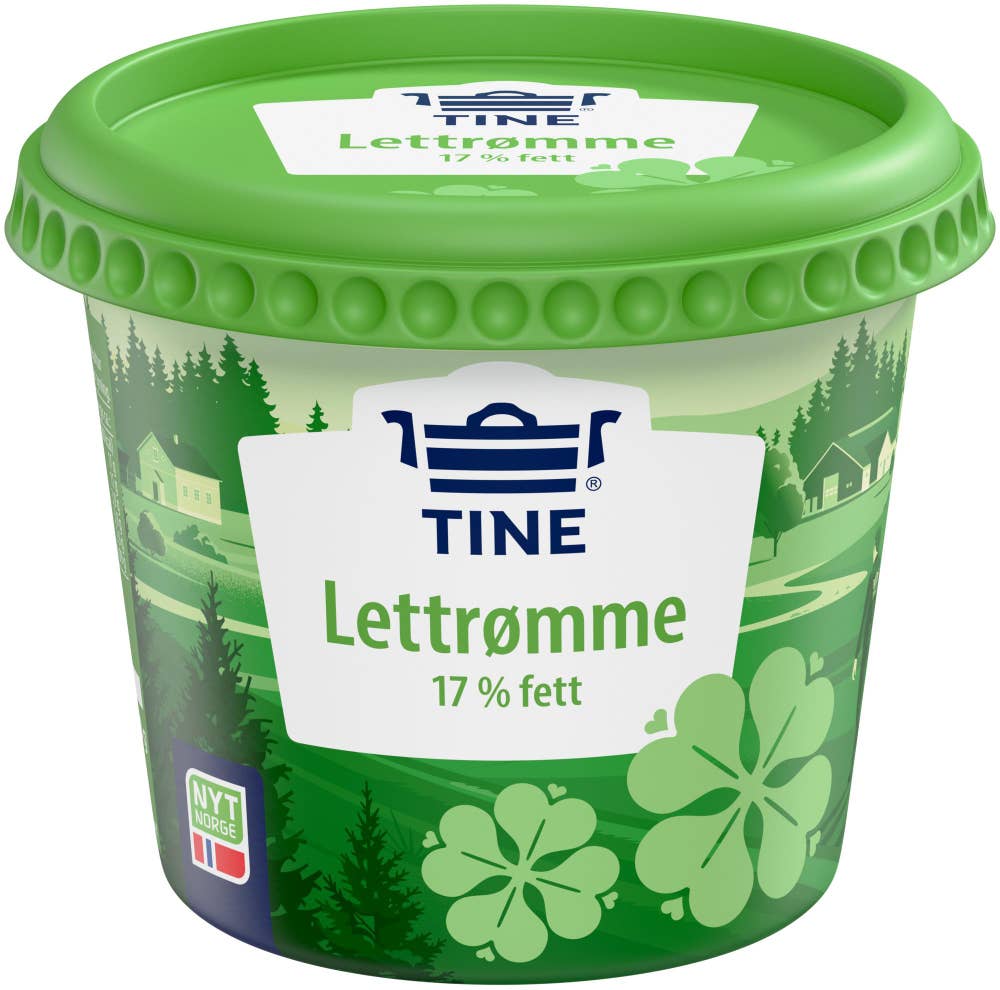 TINE Lettrømme 17%