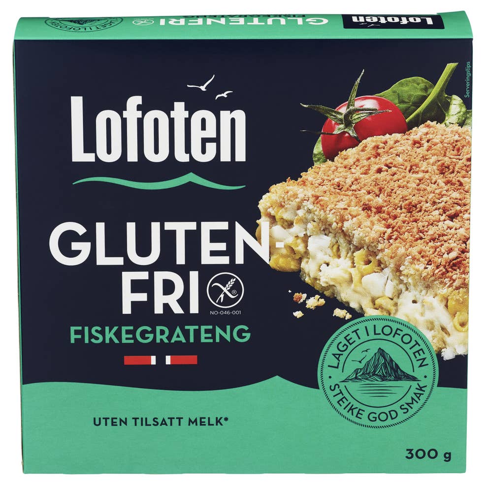 Lofoten Fiskegrateng Glutenfri