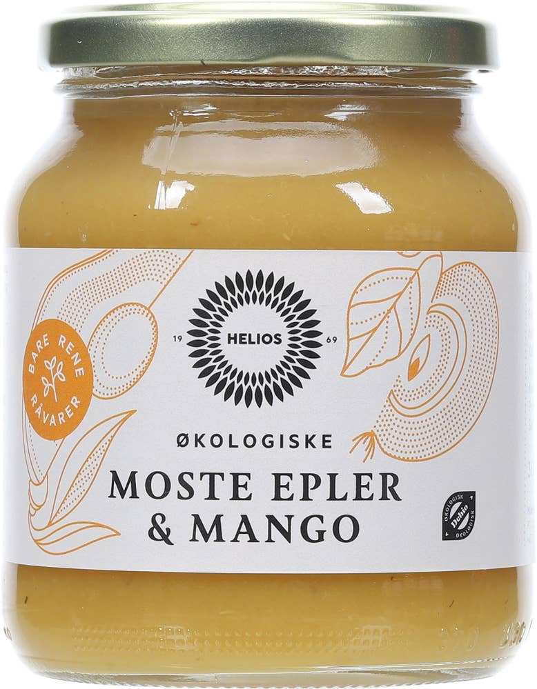 Helios Økologiske moste epler med mango