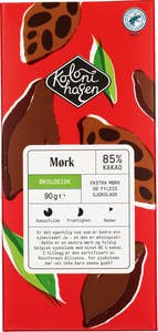 Kolonihagen Økologisk mørk sjokolade 85%