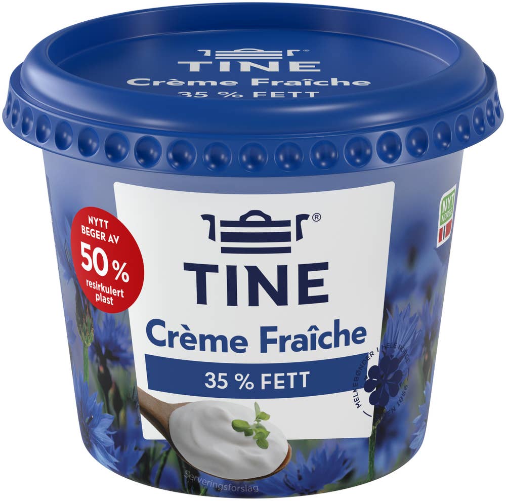 TINE Crème Fraîche Original, 35% fett