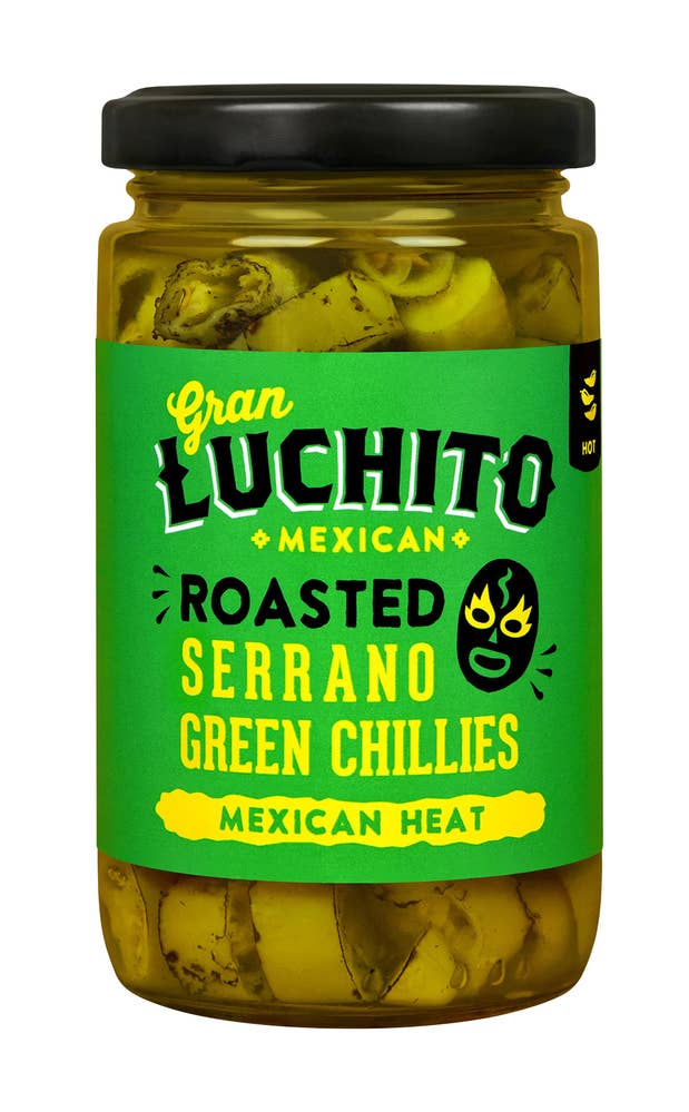 Gran Luchito Roasted Serranos