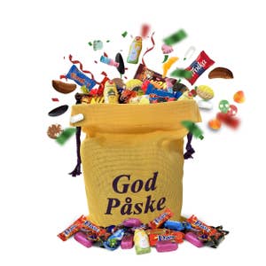 Smaksgaver AS Påskeharens Godterifavoritter i sekk 1,4 kg