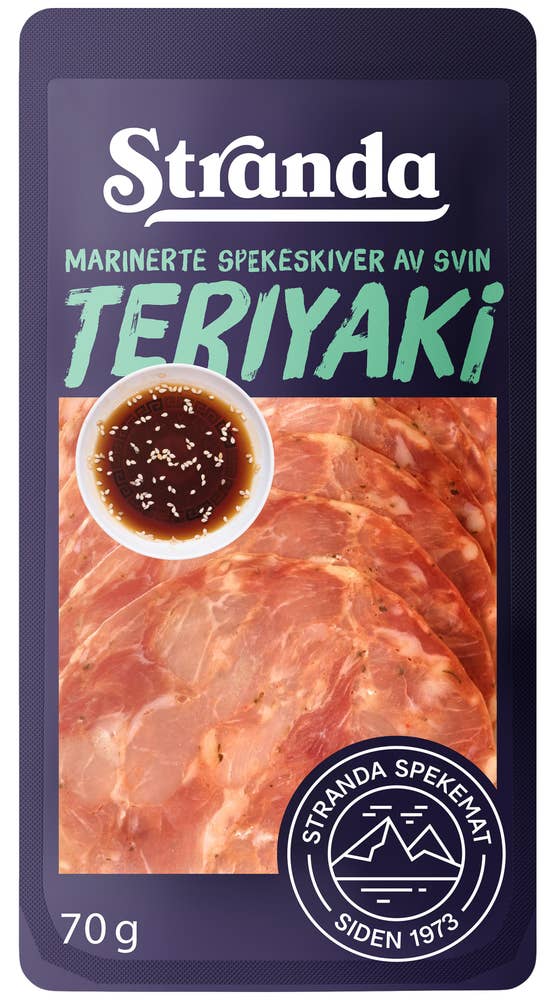 Stranda Spekeskiver Teriyaki Marinert