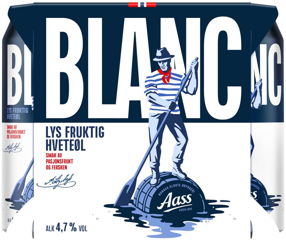 Aass Bryggeri Aass Blanc 6 x 0,5l