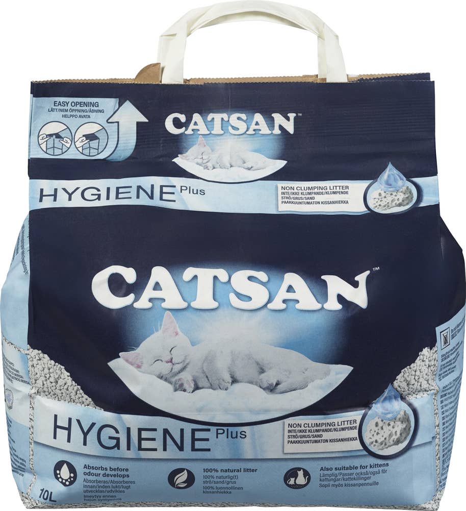 Catsan Hygiene Plus Ikke-klumpende kattesand