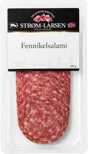 Strøm-Larsen Fennikelsalami skivet