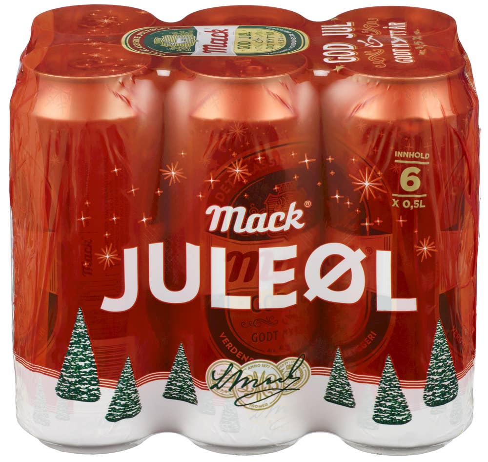 Mack Juleøl 6 x 0,5L