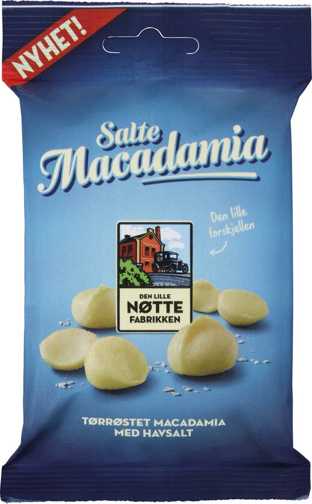 Den Lille Nøttefabrikken Macadamia Havsalt
