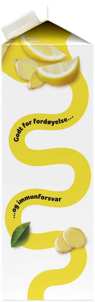 TINE Biola® yoghurtdrikk sitron & ingefær