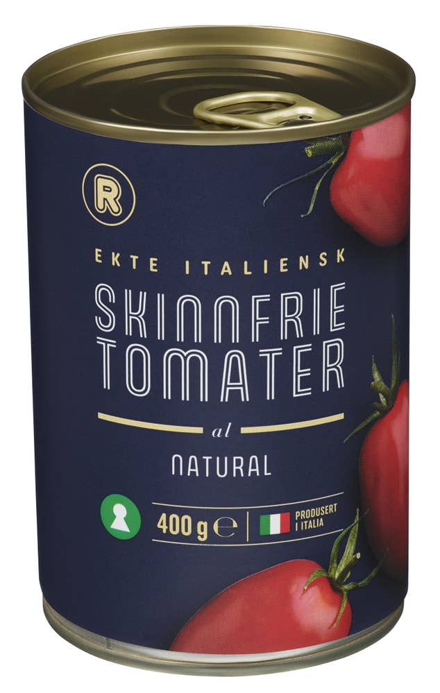 R Skinnfrie tomater