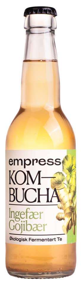 Empress Økologisk kombucha Ingefær og gojibær