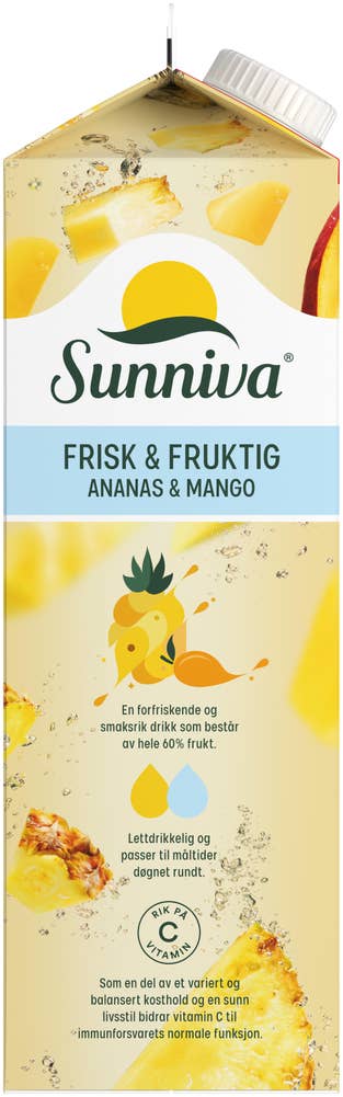TINE Frisk & Fruktig Ananas og mango