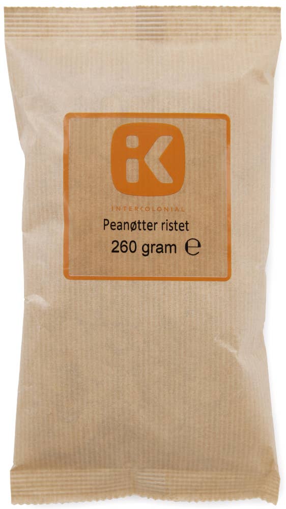 Peanøtter Ristet, Usaltet
