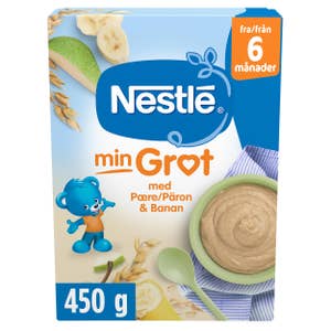 Nestlé Min Grøt pære og banan fra 6 mnd