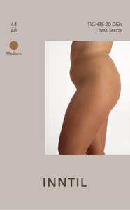 Inntil Strømpebukse 20 DEN Medium, str. 44-48, semi-matt