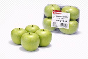 Epler, grønne, 4 pk Granny Smith, Italia