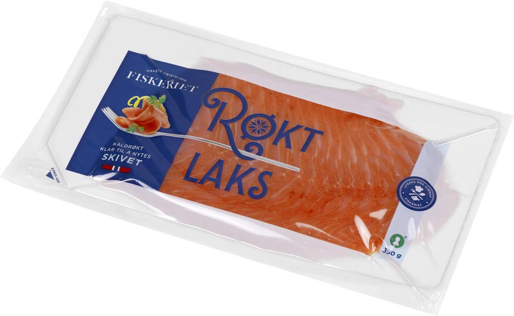 Fiskeriet Røkt laks Skivet