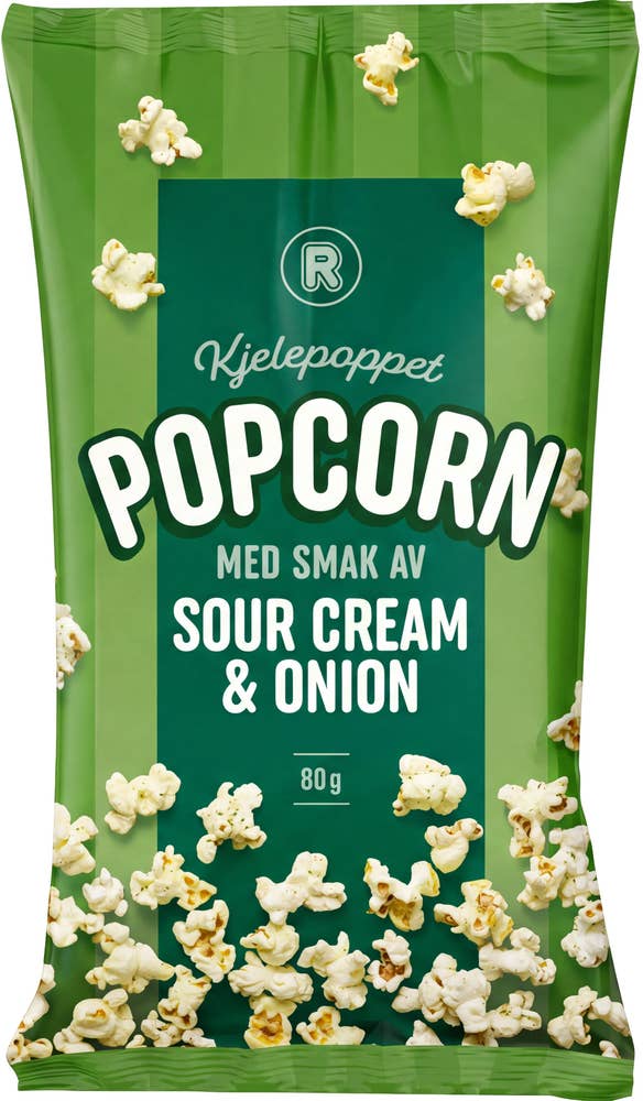 Popcorn Sour cream & onion 80 g