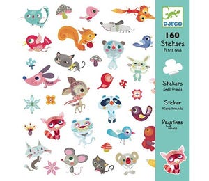 Sprell Klistremerker med Små venner