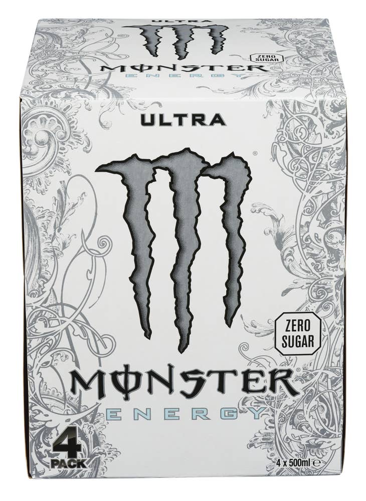 Monster Ultra White 4x0,5L