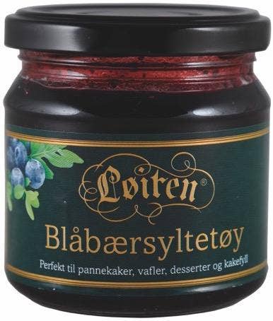 Løiten Blåbærsyltetøy