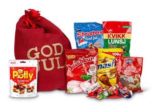 Smaksgaver AS Julenissens favoritter Medium, 823 g godteri