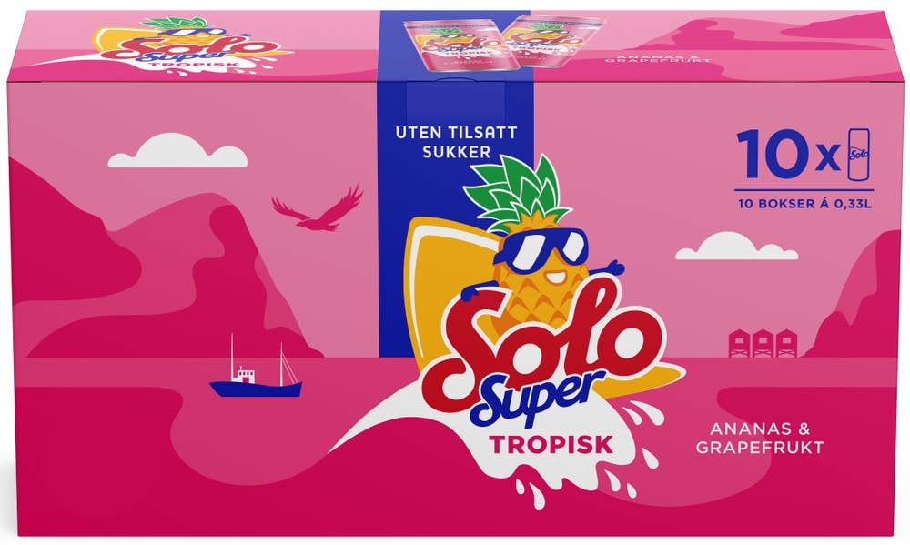 Solo Super Tropisk 10 x 0,33L