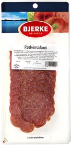 Bjerke Spekemat Rødvinsalami
