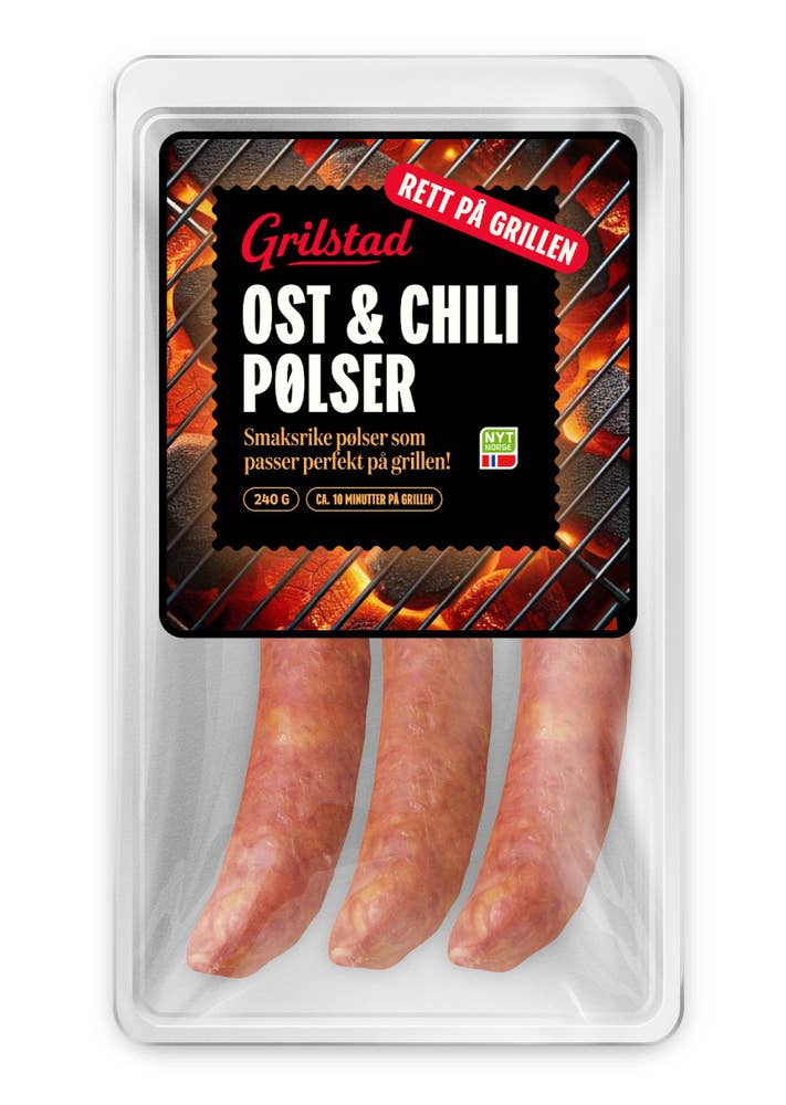 Grilstad Ost & Chilipølser