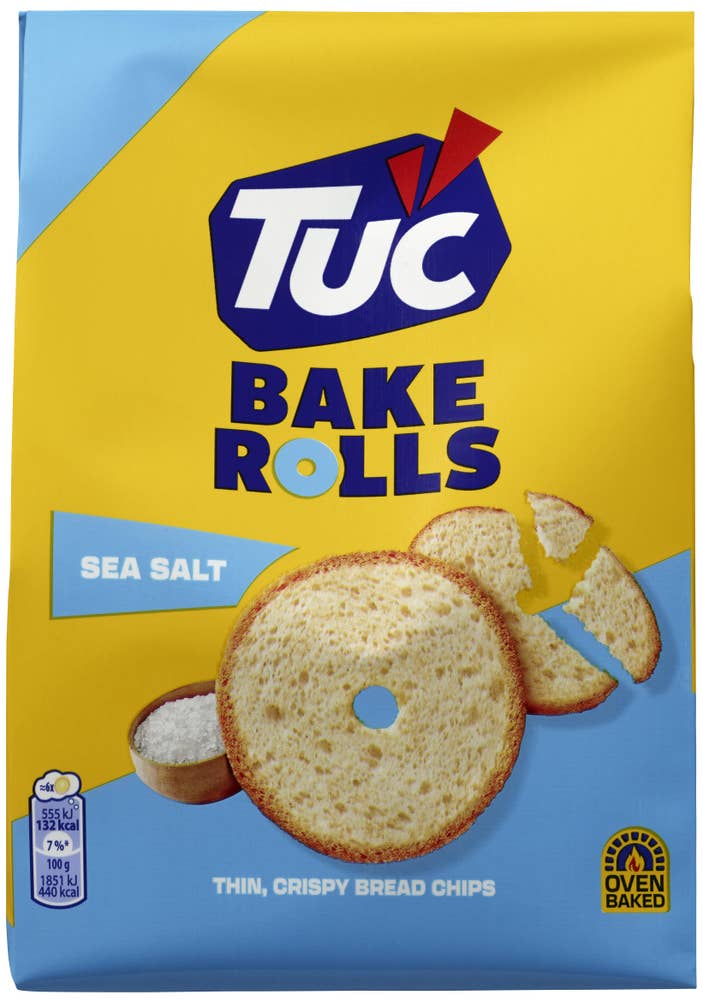 TUC Bake rolls havsalt