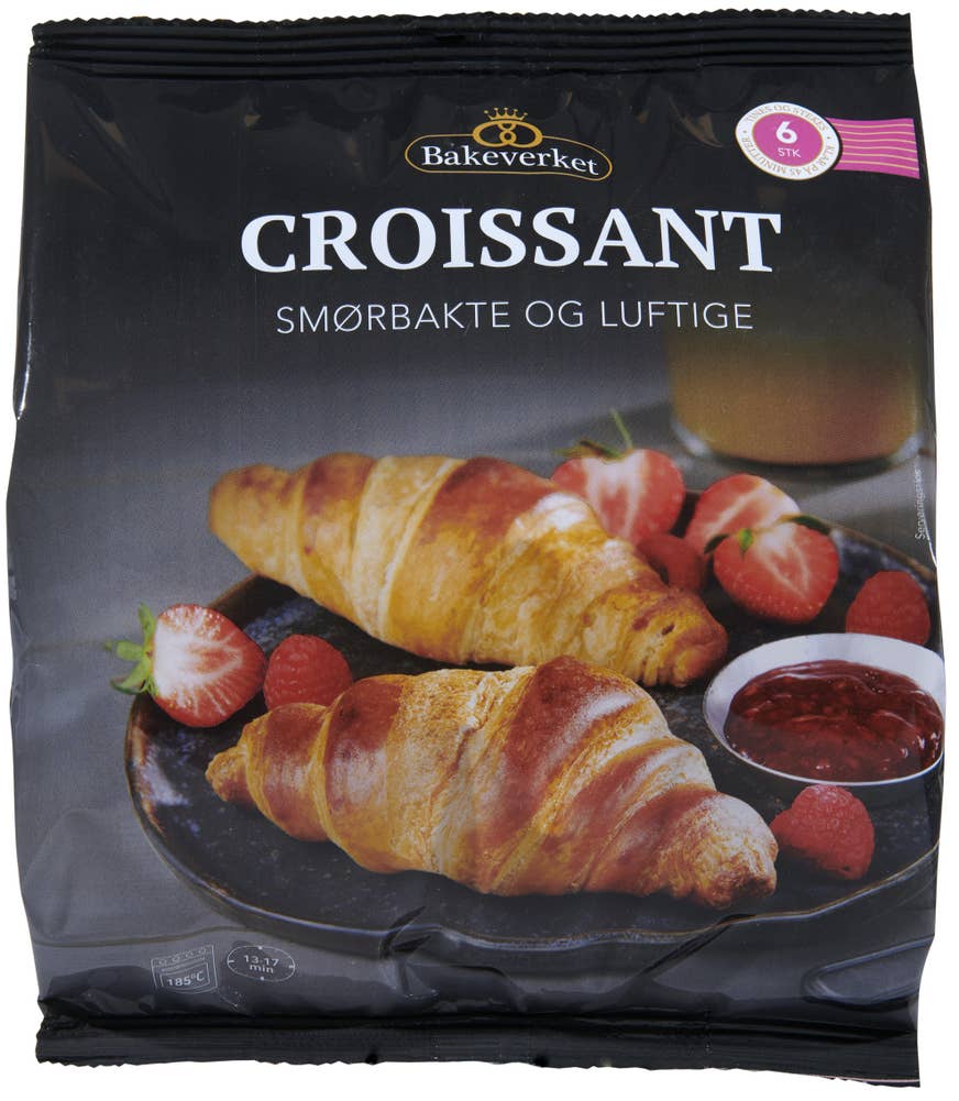 Croissant 6stk, 360 g