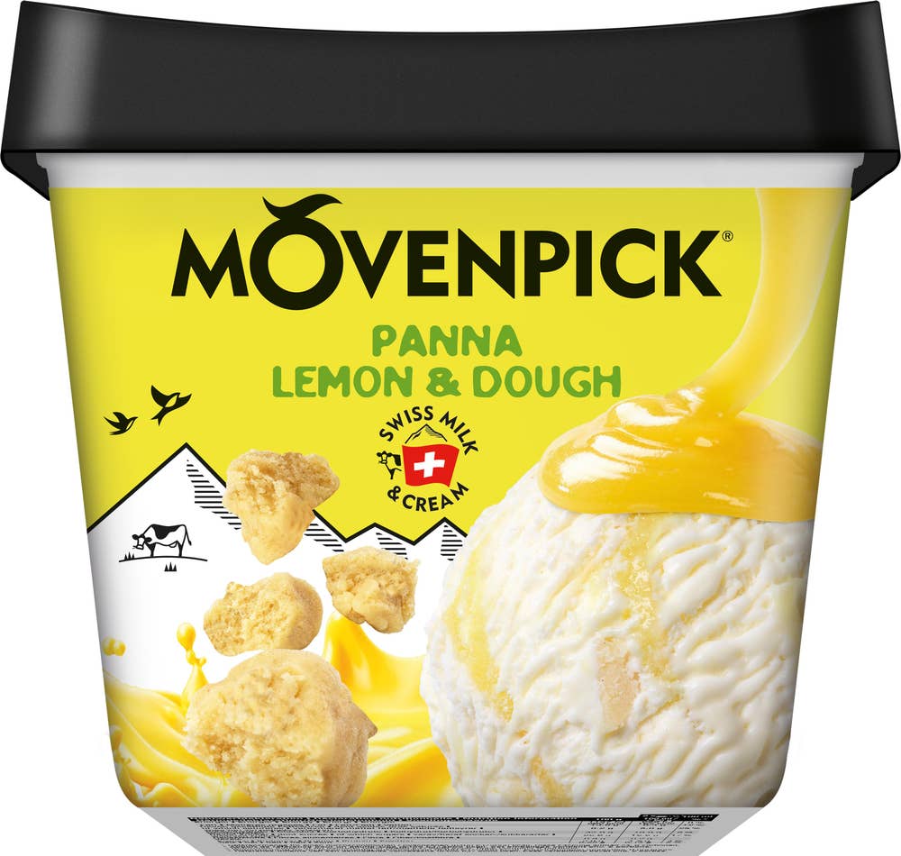Mövenpick panna lemon & dough