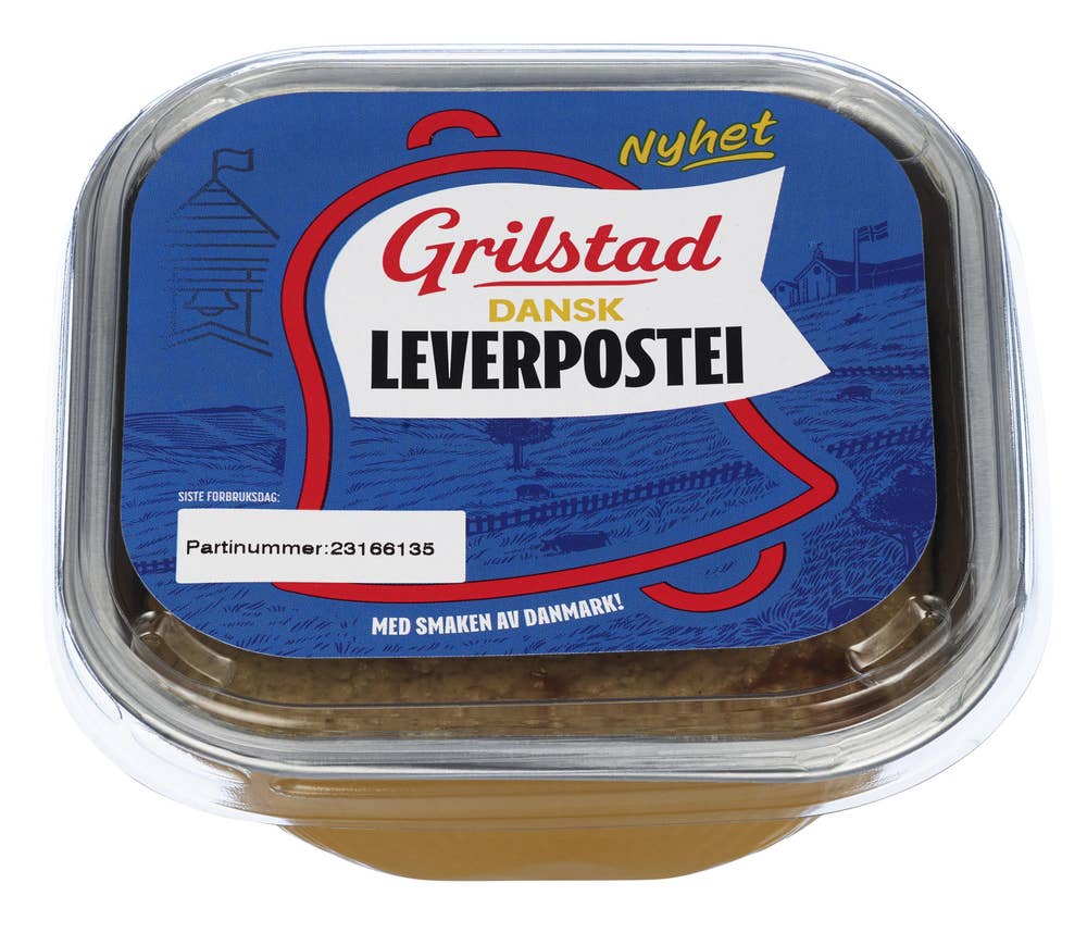 Grilstad Dansk leverpostei Ovnsbakt