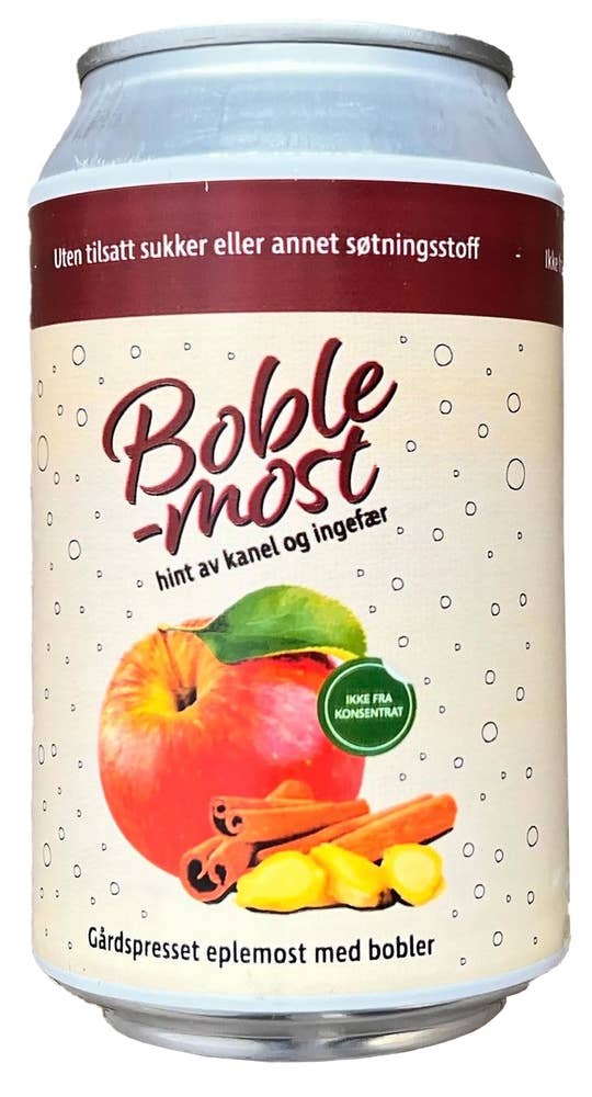 Fjordfolk Boblemost Med Kanel & Ingefær