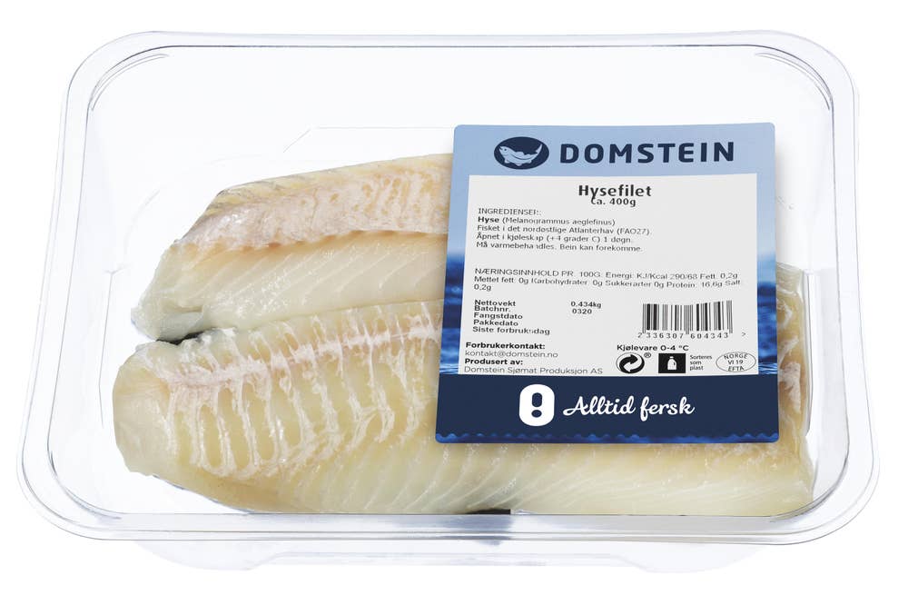 Domstein Hysefilet Fersk