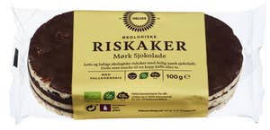Helios Økologisk riskaker med mørk sjokolade