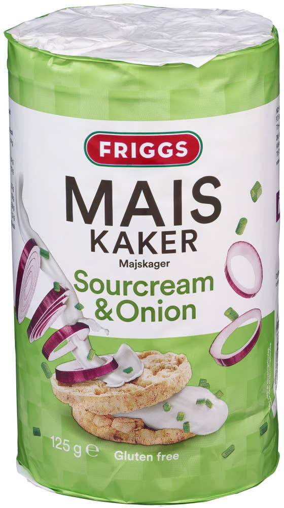 Friggs Maiskaker sour cream & onion