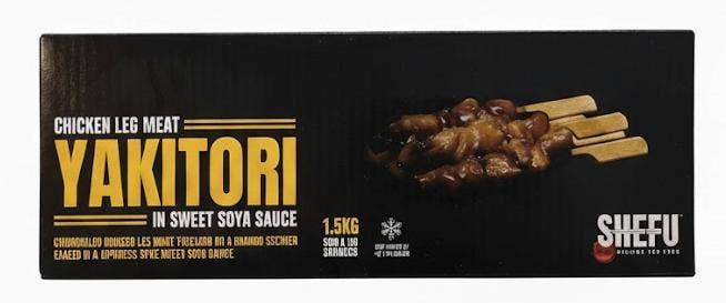 Wulff & Co AS Kyllingspyd yakitori 30x50g singelfryst