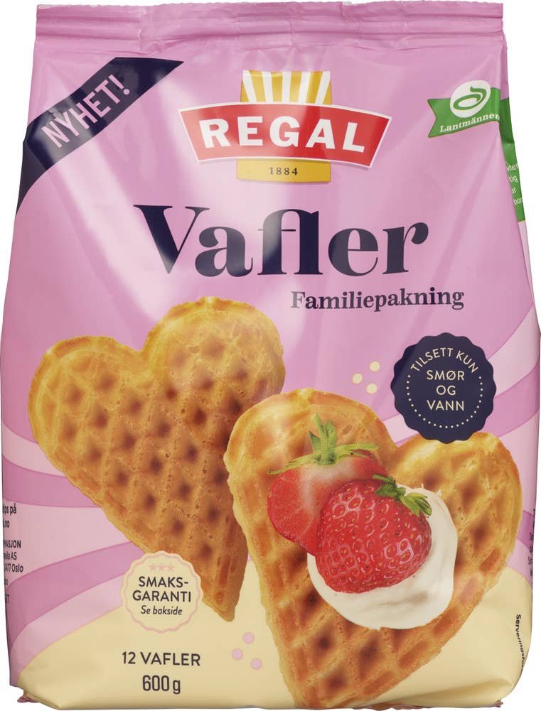 REGAL Vafler familiepakning