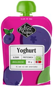 Kolonihagen Økologisk yoghurt med blåbær