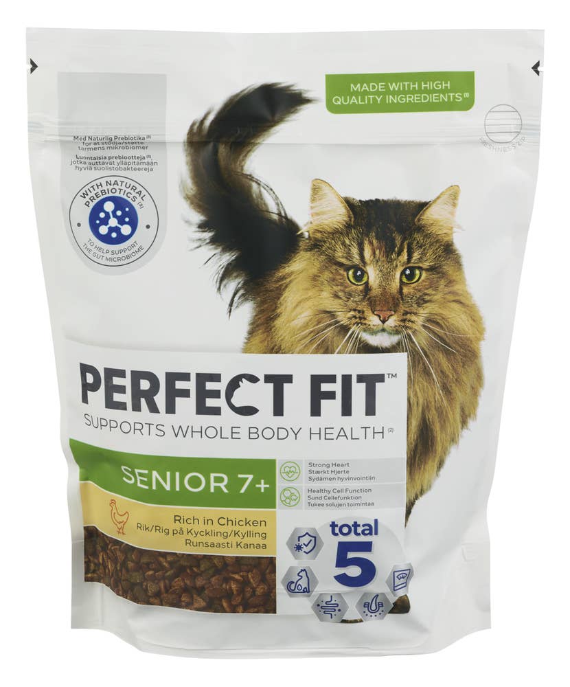 Perfect fit Tørrfôr til seniorkatt Fra 7 år