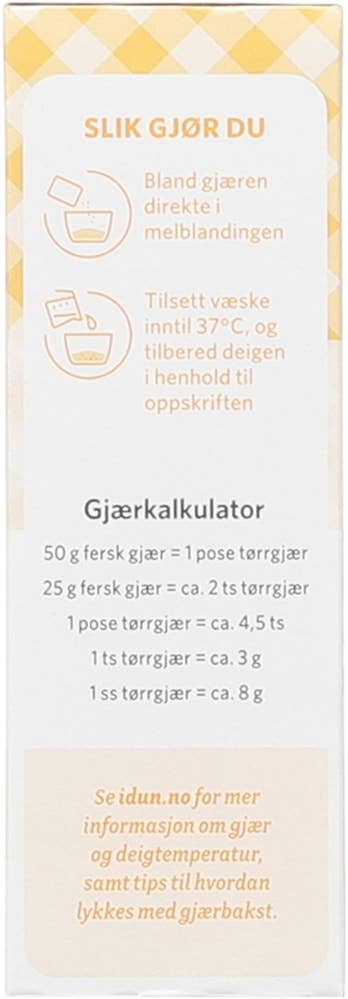 Idun Mh Pizzagjær 5 poser