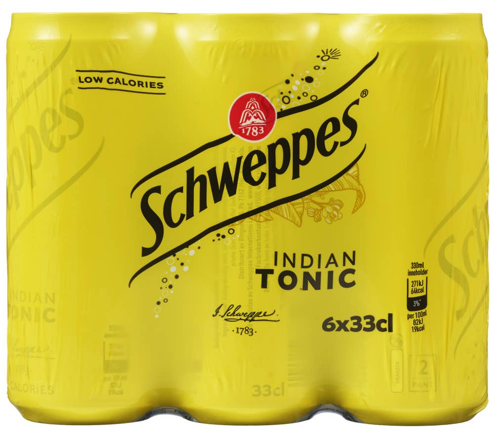 Schweppes Tonic Water 6x0,33l